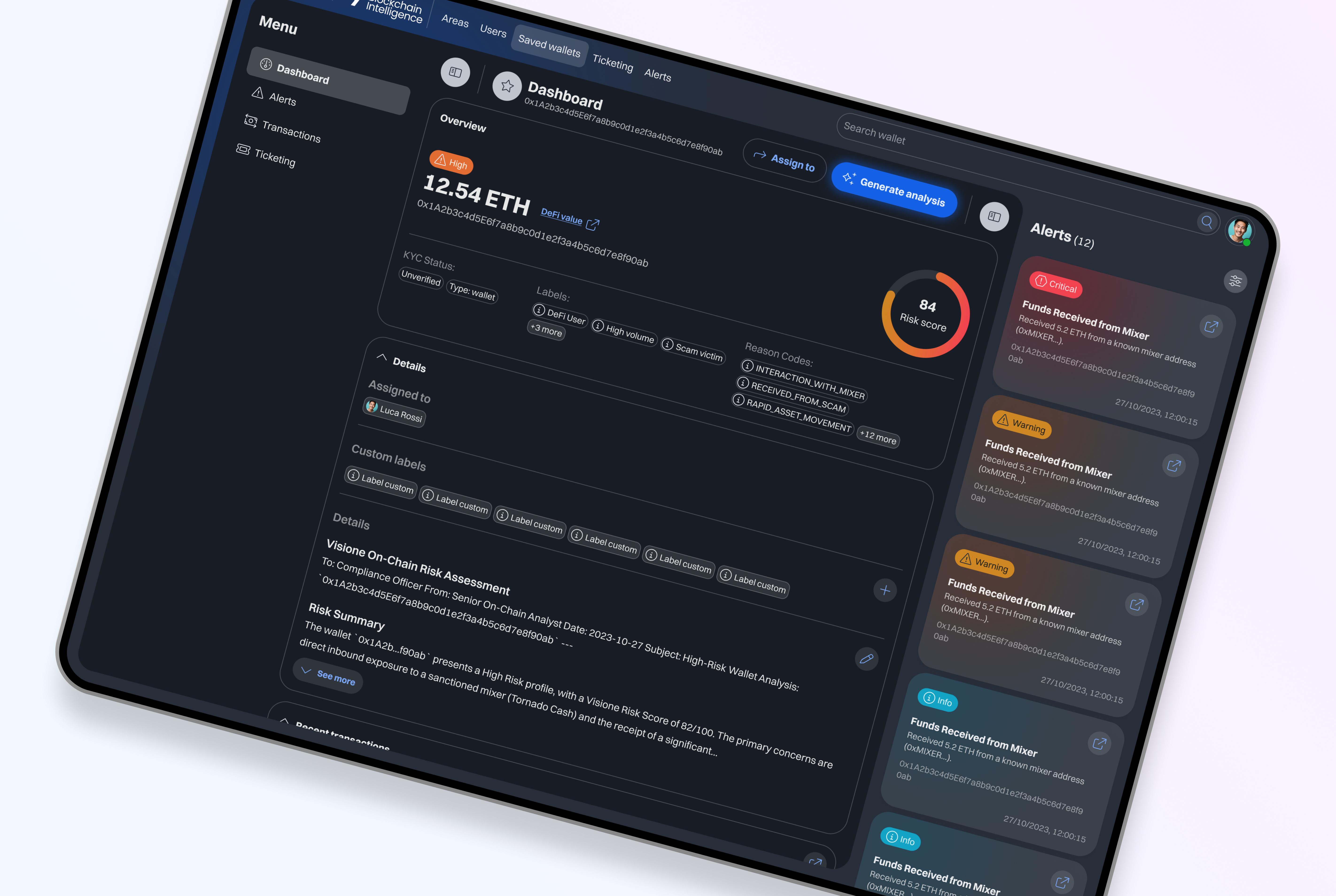 desktop mockup presentation